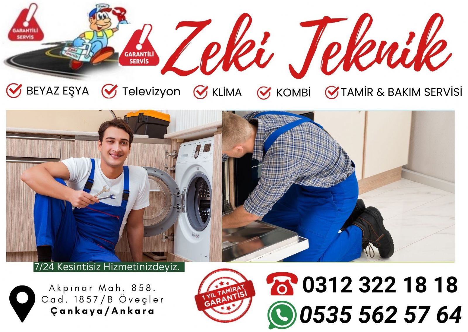 Öveçler Beko Beyaz Eşya Servisi